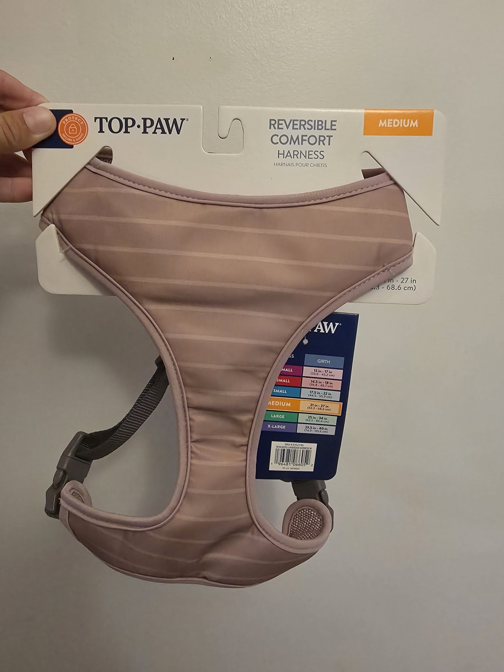 TOP•PAW Doh Reversible Comfort Harness - Purple